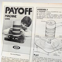 1978 Ideal PayOff Machine Game, Vintage Board Game, Family Fun, Collectible Game, Retro Game Night, Gift for Game Collectors