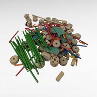 Vintage Tinkertoy Grad No. 146, Classic Building Toy, Collectible Toy, Gift for Kids, Educational Toy, Creative Play, Vintage Tinkertoy Set