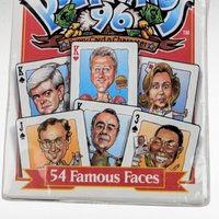 1996 Politicards Playing Cards, Sealed Deck, Vintage Collectible Cards, Political Memorabilia, Gift for Political Buffs