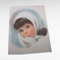 Vintage Northern's Beauty Portraits, Set of 4, 11x14", Pin-Up Art, Wall Art, Collectible Prints, Gift for Vintage Lovers