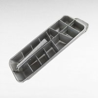 Vintage Quickcube Aluminum Ice Cube Tray | Mid-Century Barware | Cocktail Enthusiast Gift | Retro Kitchen Decor