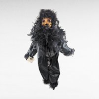 Crawfords Collectibles Miss Kitty Cat Doll | 27" Musical Plush Doll | Vintage Cat Collectible | Gothic Decor