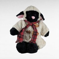 Vintage 1984 North American Bear Co. Curly McFleece Lamb Plush | Stuffed Animal | Retro Toy | 80s Toy