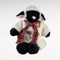Vintage 1984 North American Bear Co. Curly McFleece Lamb Plush | Stuffed Animal | Retro Toy | 80s Toy