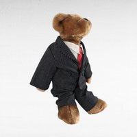 Vintage 1993 Ty Attic Treasures William Bear | "Dressed for Success" Plush Bear | Collectible Bear with Tag | 90s Toy