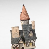 1991 David Winter Castle in the Air, Signed, Collectible Fantasy Cottage, Whimsical Decor, Unique Gift