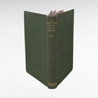 1946 Everyman's Library Ben Jonson Plays Vol. 1, English Drama, Gift for Scholar, Hardcover
