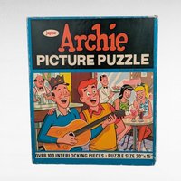 Vintage Puzzle Lot, Blondie, Tammy, Archie Jigsaw Puzzles, 1950s-60s, Complete Sets, Collectible Puzzles