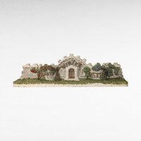 1994 David Winter Cottages "The Castle Wall" | Vintage Collectible | Architectural Figurine