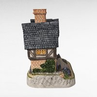 1993 David Winter Cottage "The Constabulary" | with COA and Original Box | Vintage Collectible