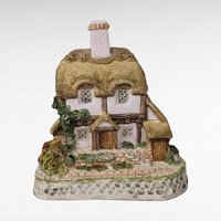 1993 David Winter Cottage "One Acre Cottage" | with COA and Original Box | Vintage Collectible