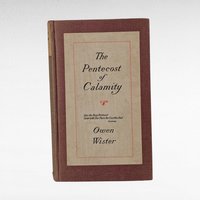 1915 The Pentecost of Calamity, Owen Wister Hardcover, Antique Book, Vintage Americana Gift