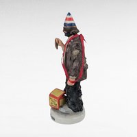 Vintage 1994 Flambro Emmett Kelly Jr. 70 Years Young Figurine, Ceramic Clown Ornament, Collectible Clown, Birthday Gift, 5.5 Inch