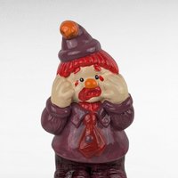 Vintage 1989 Artmark Sad Clown Ceramic Figurine, Collectible Clown Figure, Gift for Clown Collector, 9", Circus Theme