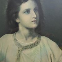 Vintage Framed Print of Young Christ | Jesus at Twelve | Religious Art | Wall Decor | Home Decor