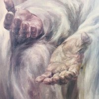 1967 J Reed "Come Unto Me" Framed Lithograph | Religious Art | Jesus Christ Art | Vintage Christian Wall Decor | 16x13 inches