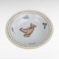 Vintage Royal Worcester Days of the Week 3-Piece Child Set, Mug, Bowl, Plate, Nursery Rhyme Decor, Baby Shower Gift, Christening Present