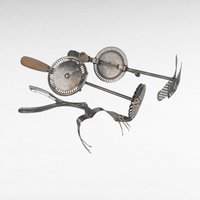 Vintage Kitchen Utensil Set, Canning Tongs, EKCO Whippit Cream Whipper, Duplex Cream Whipper, Kitchen Gadgets, Baking Tools, Gift for Baker