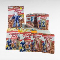 Vintage Cracker Jack Lot, Snack Containers, Bendable Toy, Refrigerator Magnets, Keychains, Collectible Toys, Nostalgic Gifts, Retro Novelty
