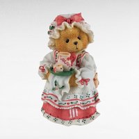 Vintage Cherished Teddies Figurines, Ornaments, 1992-1997, Santa Teddy, Hannah Autumn Brings, Holly, Stocking Bear, Gift for Collector