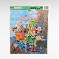 Vintage Cartoon Character Jigsaw Puzzle Lot - Yosemite Sam, Woody Woodpecker, Disney, Jaymar - 1952-1976