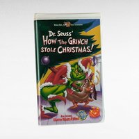 Vintage Christmas VHS Tapes, Grinch, Santa's Surprise, Animated Classics, Holiday Movies, Gift for Collector, Nostalgic Decor
