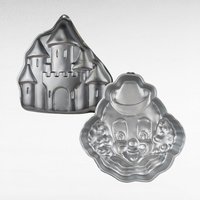 Vintage Wilton Cake Pans - Enchanted Castle & Clown - Birthday Baking, Kids Party, Collectible Bakeware