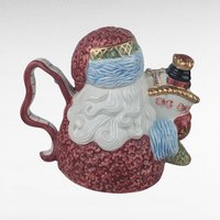 Vintage Avon St. Nicholas Teapot - Collectible Christmas Teapot, Holiday Decor, Gift for Teapot Collectors, Vintage Christmas Decor