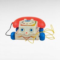 Vintage Fisher Price Toy Lot: Jalopy Pull Toy, Chatter Phone, Hickory Dickory Radio - Classic Toys, Retro Decor, Gift for Child, Collector