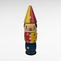 Vintage Fisher Price & Other Toys: Buzzy Bee, Humpty Dumpty, Chug Chug Train, Little Snoop Dog, Nesting Dolls - 6 Piece Collectible Set