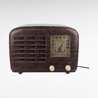 Vintage General Electric Commentator JK-51 Radio, 1940s Working Radio, Gift for Collector, Retro Home Decor