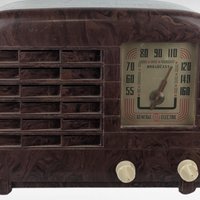 Vintage General Electric Commentator JK-51 Radio, 1940s Working Radio, Gift for Collector, Retro Home Decor