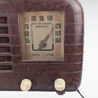 Vintage General Electric Commentator JK-51 Radio, 1940s Working Radio, Gift for Collector, Retro Home Decor
