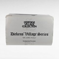 1994 Dept 56 Dickens Village Mr. & Mrs. Pickle Building, Vintage Christmas Decor, Collectible Village Piece, Gift for Collector