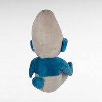 Vintage 1979 Smurf Plush Toy, 12" Sitting Smurf, Collectible Smurf, Gift for Smurf Fan