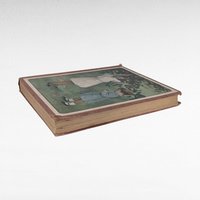1905 Antique Children's Book, The Story of The Three Dolls, Illustrated by Virginia Keep,  Josephine Scribner Gates, Hardcover, M.A. Donohue