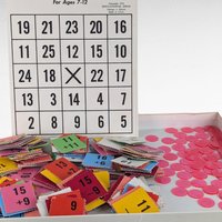 1958 Smarty Smarty Smarty Bingo Game, Vintage Educational Game, Arithmetic Game, Kids Math Game, Family Game, Collectible Game