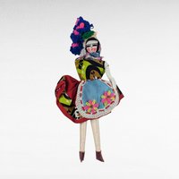 Vintage Portuguese Handmade Dolls, Folk Art Dolls, Couple Dolls, Textile Art, Collectible Dolls, Unique Gift, Home Decor