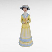 1980 Avon Mrs. Albee Award Female Figurine. 
