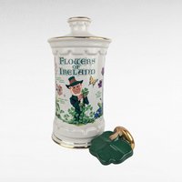 1983 Old Commonwealth "Flowers of Ireland" Decanter, Vintage Whiskey Decanter, Irish Decor, Collectible Decanter, Empty Bottle