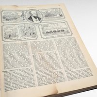 1925 The Volume Library, Abram Boyer Brubacher, Vintage Encyclopedia, Educational Reference Book, Gift for Student, Teacher, Historian