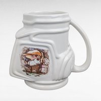 Vintage Retirement Bank & Golf Mug Set, Lefton Piggy Bank, Funny Golfer Mug, Gift for Retiree, Man Cave Decor