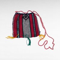 Vintage Handmade Bags, Exotic Design, Handwoven, Black & White, Boho Style, Gift for Her