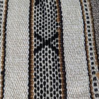 Vintage Handmade Bags, Exotic Design, Handwoven, Black & White, Boho Style, Gift for Her