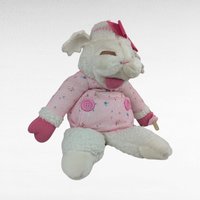 Vintage 1990 Baby Lamb Chop Plush Hand Puppet, Shari Lewis, Lamb Chop Toy, 90s Nostalgic Toy,  Kids Gift, Puppet Show