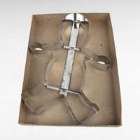 Vintage Anchor Hocking Microwave Muffin Pan & Snowman Gingerbread Cookie Cutter Set, Retro Baking, Gift for Baker