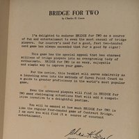 1964 Goren's Bridge for Two Game, Milton Bradley, Vintage Card Game, Complete with Instructions, Collectible Board Game