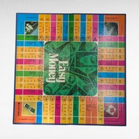 1974 Milton Bradley Easy Money Game, Vintage Board Game, Complete, Family Game Night, Collectible Board Game