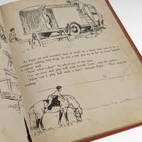 1938 3 Rings A Circus Book by Paul Brown, Vintage Children's Literature, Collectible Illustrated Book, Gift for Child, Circus Lover