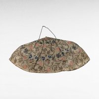 Vintage Floral Carpet Bag, Small Handbag with Mirror, Tapestry Purse, Victorian Style Bag, Gift for Her